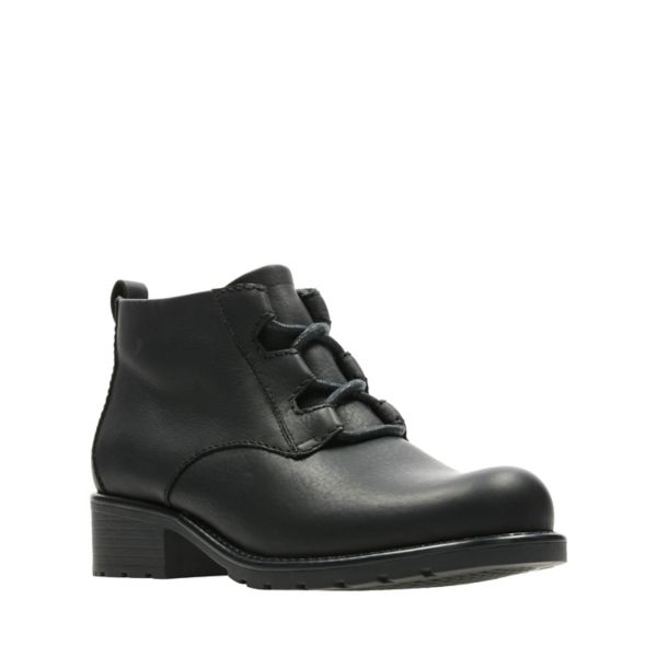 Clarks Womens Orinoco Oaks Ankle Boots Black | UK-2165738